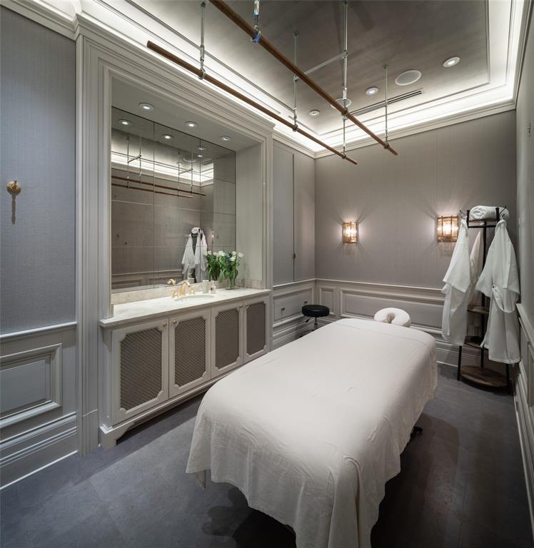 Sanctuary can be found in this Thai massage room hidden in the Primary Spa Bathroom.