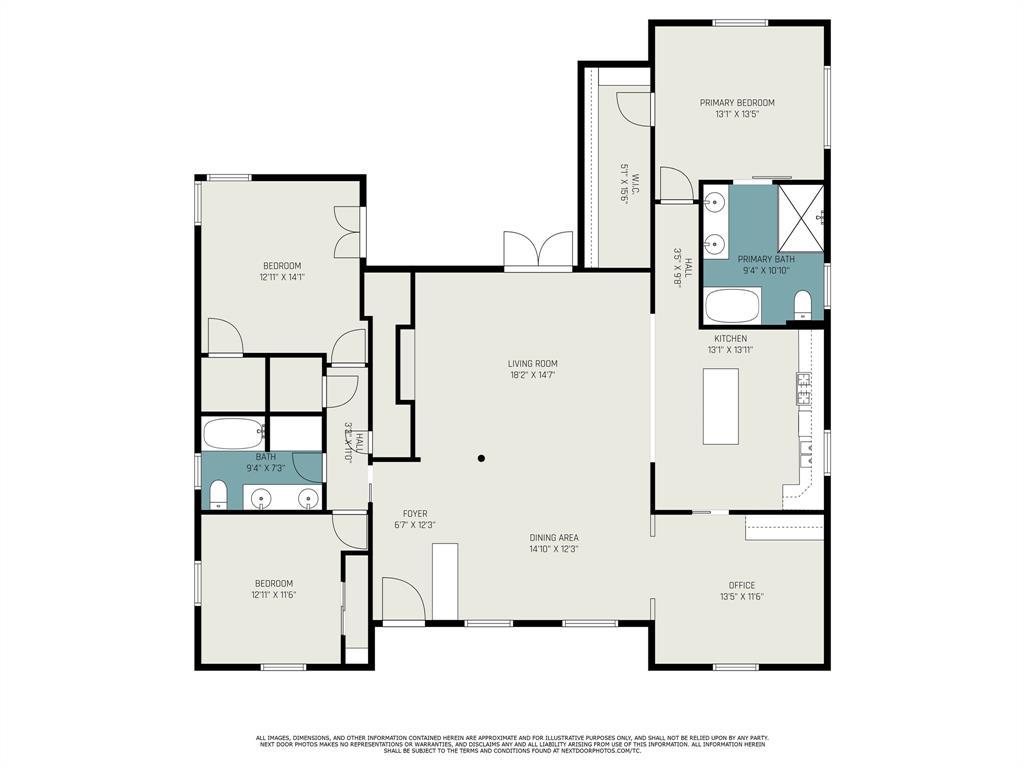 Classic "Houston Floor-plan" opened up with great closet space and storage.