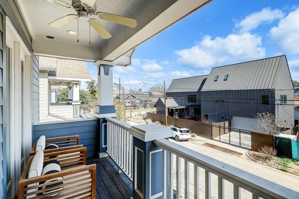 Views from the rear of the home offer a picturesque sight of the large backyard, promising hours of enjoyable entertainment and ample space for a potential pool, adding to the allure of outdoor living.