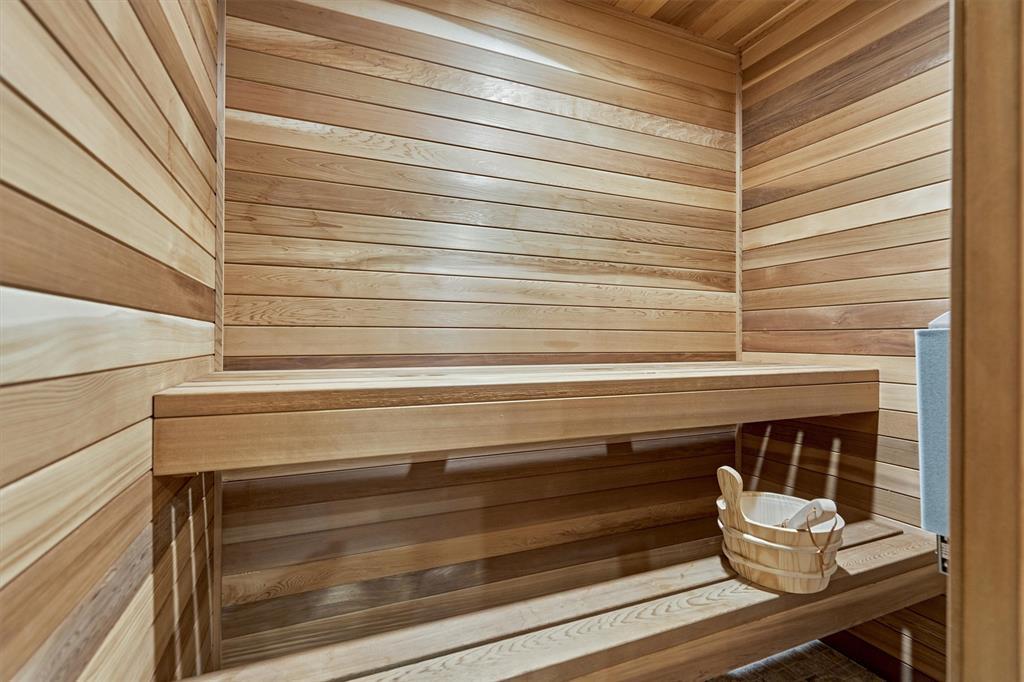 No need to go to the spa when you have a sauna in the privacy of your own home!