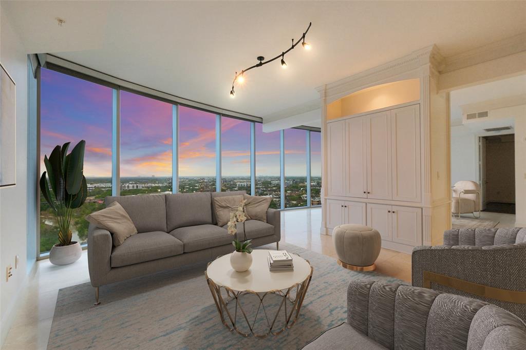 Panoramic floor to ceiling windows showcase the breathtaking views and enhance the open entertaining areas.