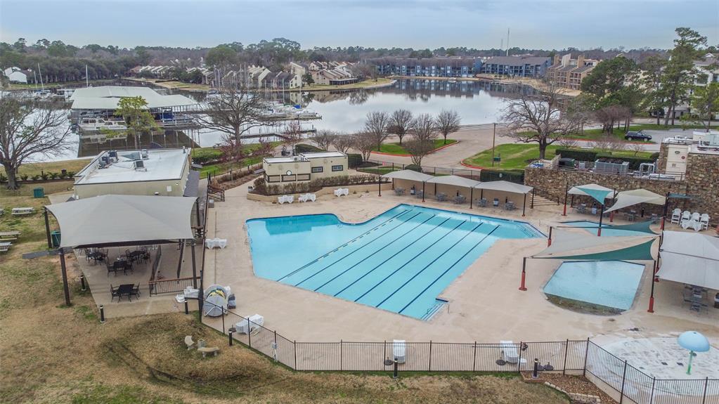 Enjoy a dip in the large pool, or wade into one of the smaller pools. There is also a small splash pad area.