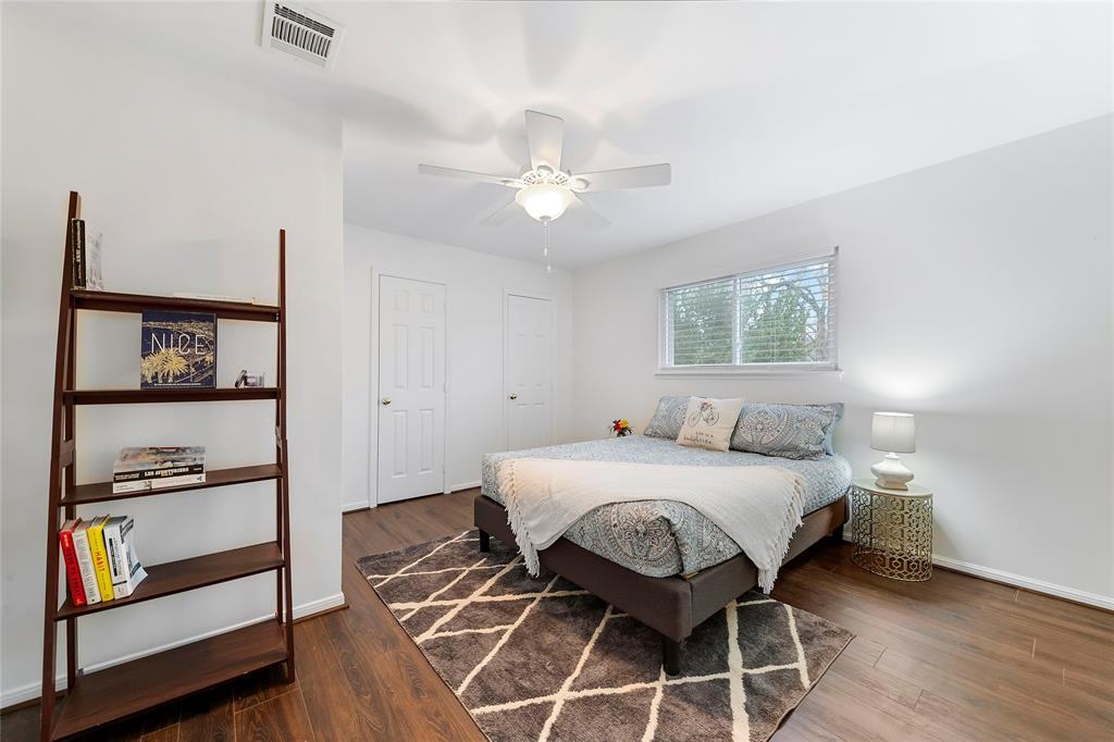 Bedroom 3 offers plenty of natural sunlight and plenty of storage.